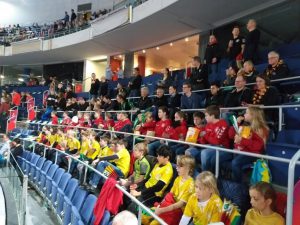 Besuch des Länderspiels der Deutschen Nationalmannschaft gegen Tschechien in der TUI Arena